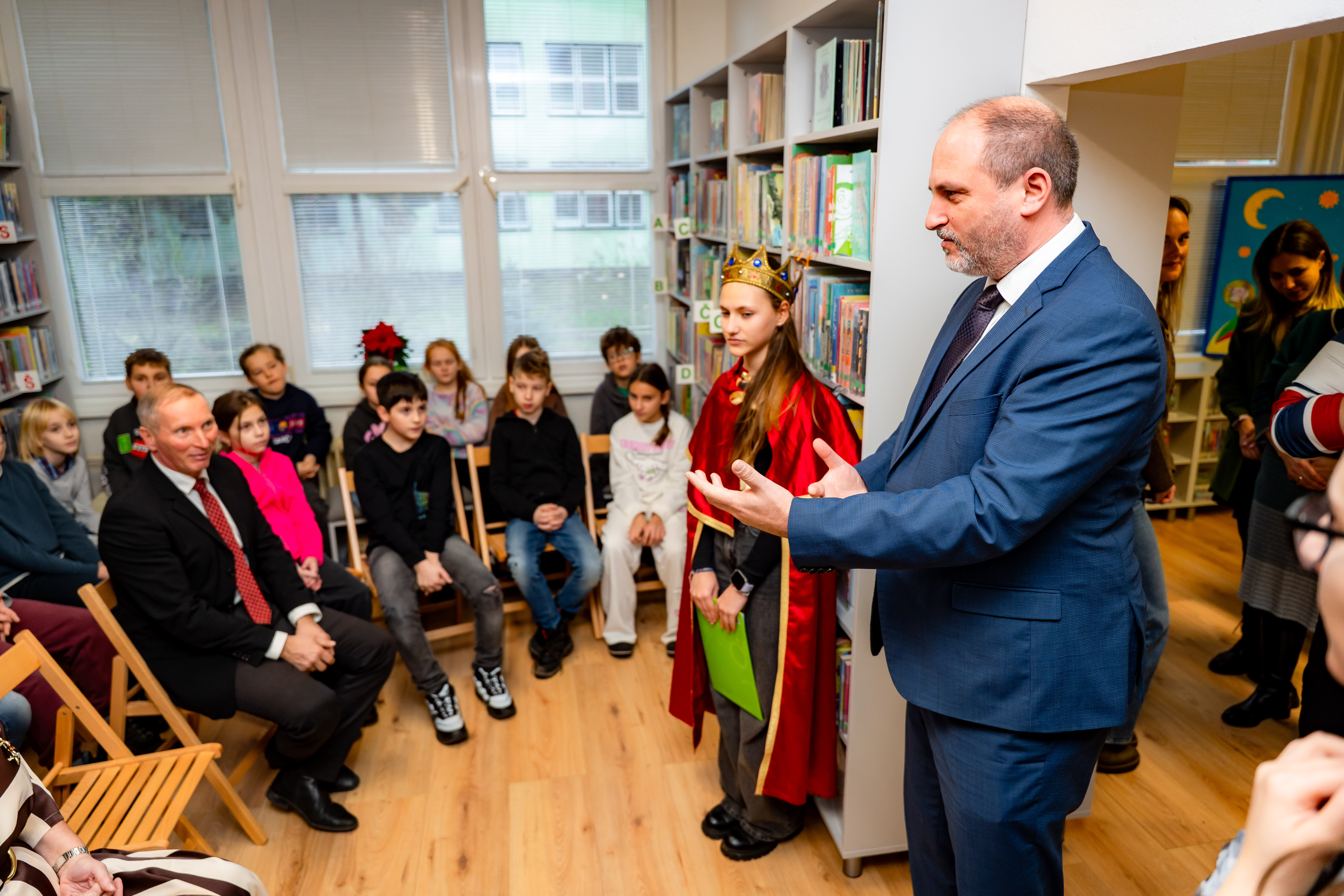 Slavnostne otvorenie zrekonstruovanej pobocky Kniznice pre mladez mesta Kosice-2